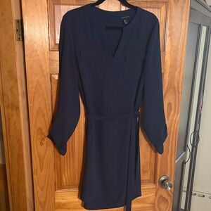 Adrienne Vittadini Navy Blue Women's Dress